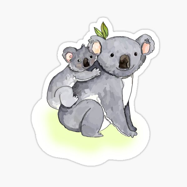 Vista previa del artículo con la obra «KOALA BUDDIES», diseñado y vendido por amandaspac.