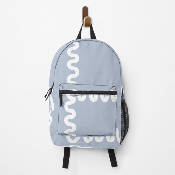 Item preview, Wavy Lines - Blue White designed and sold by technicolorable_art.
