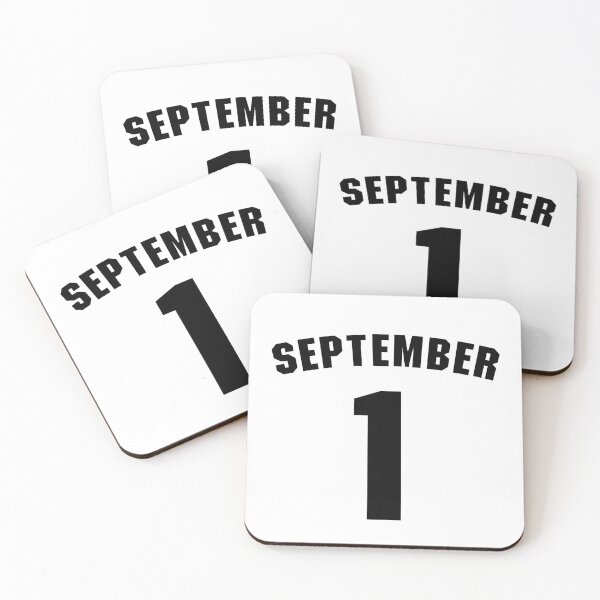 Item preview, Date of birth  1 September  birthday gift sport design designed and sold by Panya-Design.