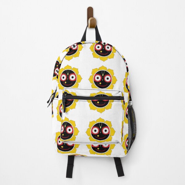 Item preview, Smiling Jaganath. Happy yellow hindu red krishna avatar with big eyes traditional radha yatra celebration with jagantha puri designed and sold by deeplaxman.