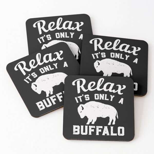 Item preview, Relax It's Only A Buffalo Vintage Style Lucky Bison designed and sold by BrobocopPrime.