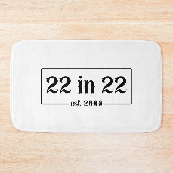Item preview, 22 in 22 Est 2000 | 22nd Birthday | Turning 22 in 2022 | 22nd birthday party gift designed and sold by Violet Treasures.