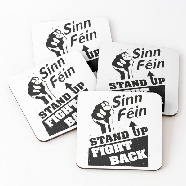 Item preview, Sinn Fein - Stand Up, Fight Back - Ireland - SF -  Socialist - Irish   designed and sold by RudeCrudeUKs.