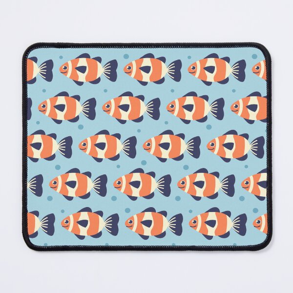 Item preview, Fishes in the light blue | Beautiful Fishes Pattern designed and sold by SeemDev786.