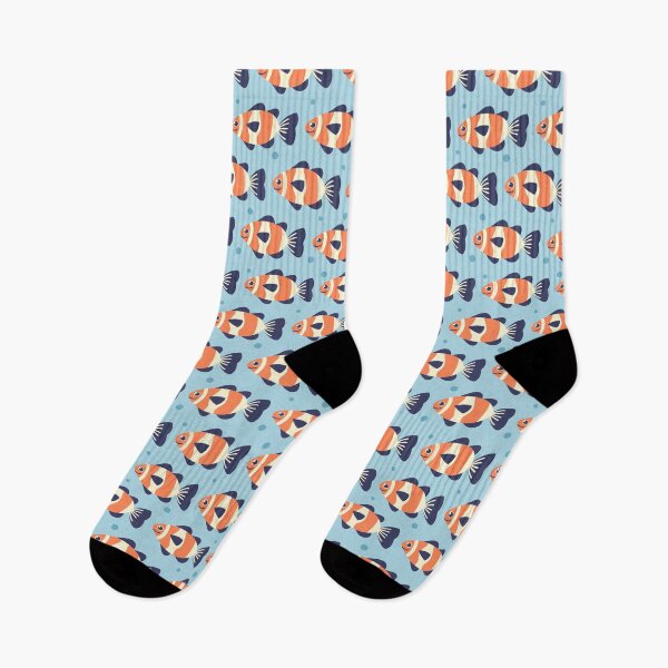 Item preview,  Fishes in the light blue | Beautiful Fishes Pattern designed and sold by SeemDev786.