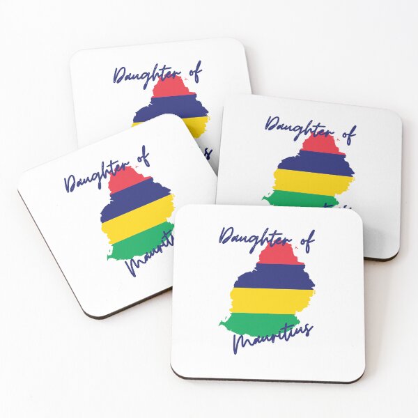 Item preview, Daughter of Mauritius Map Flag designed and sold by NovawayDirect.