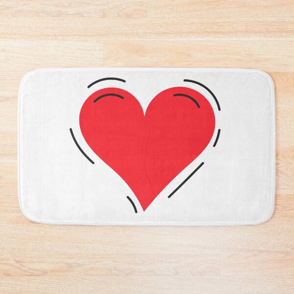 Item preview, Beating red heart illustration designed and sold by StudioBarcelona.