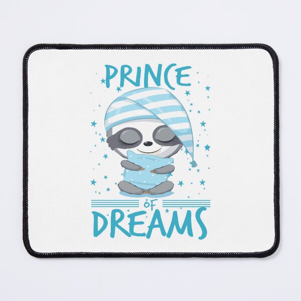 Item preview, sloth prince of dreams-funny animals typography designed and sold by Hartics.