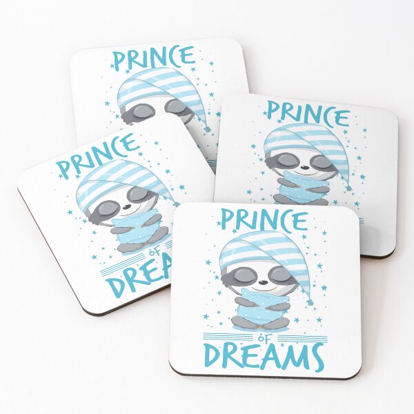 Item preview, sloth prince of dreams-funny animals typography designed and sold by Hartics.