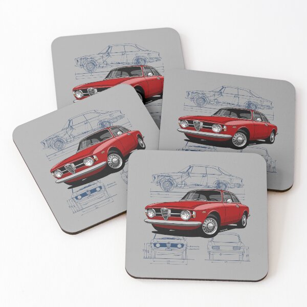 Item preview,  My drawing of the classic Italian sports coupe designed and sold by designjaag.