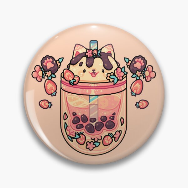 Item preview, Kitty Boba designed and sold by SilAchan.