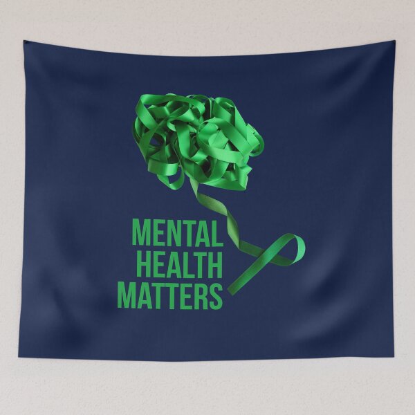 Item preview, Mental Health Matters - Mental Health Awareness designed and sold by DesignByLeo.
