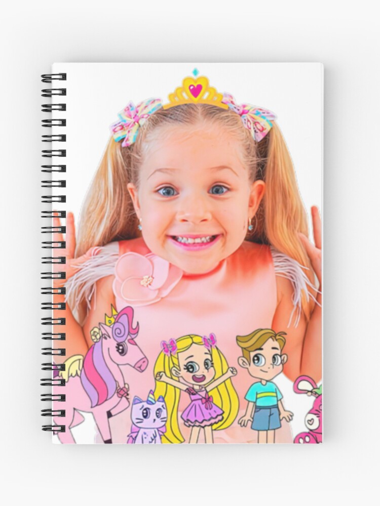 Cute The Kids Diana Show? Diana and Roma Spiral Notebook for Sale by  ducany