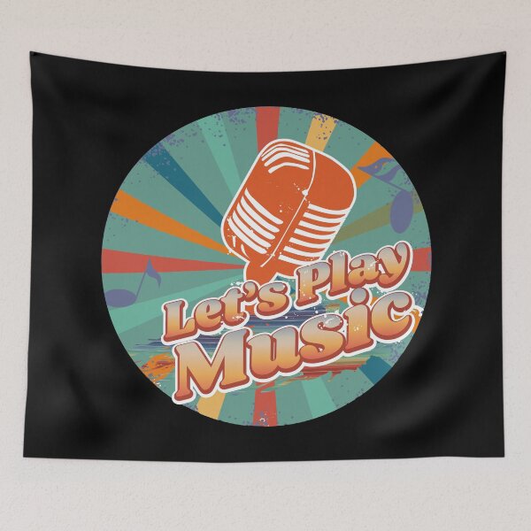 Item preview, Retro 80s Tropical Sun Vaporwave Summertime Podcast Mic designed and sold by IZiets.