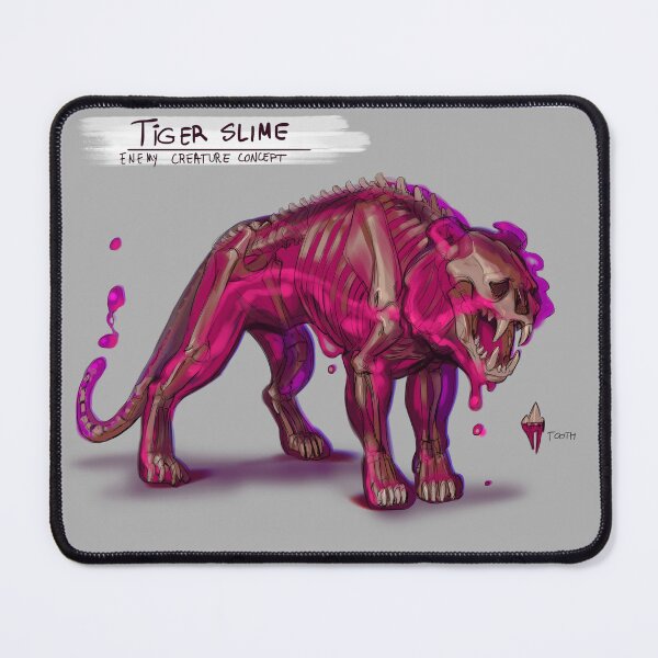 Item preview, Tiger Slime designed and sold by Ikleyvey.