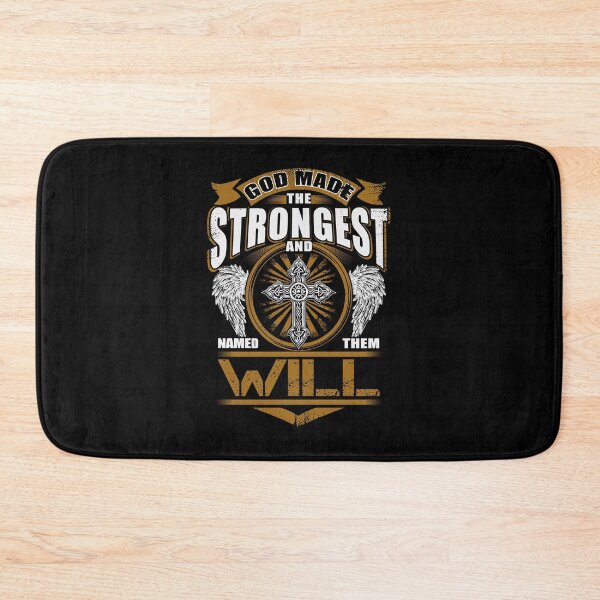 Item preview, Will Name T Shirt - God Found Strongest And Named Them Will Gift Item Tee designed and sold by artiagasonya.