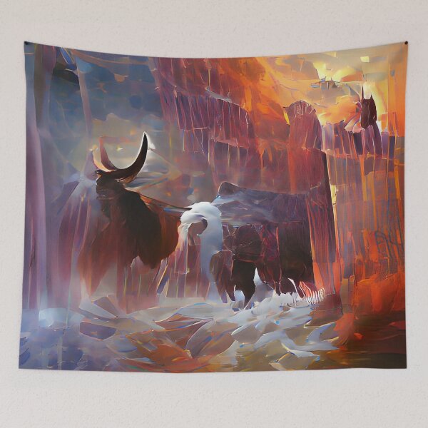 Item preview, Flooded Bull Gates designed and sold by PlacidHinds.
