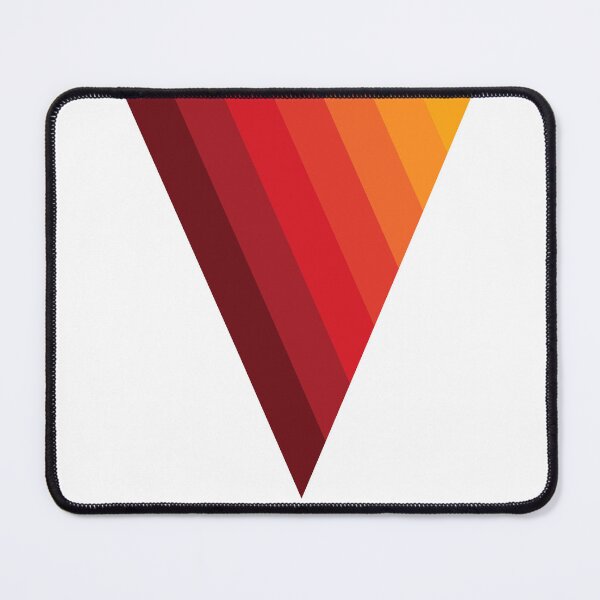 Item preview, Sunset Multicolored vertical stripes triangle | lines and stripes style pattern designed and sold by The-Meraki-Man.