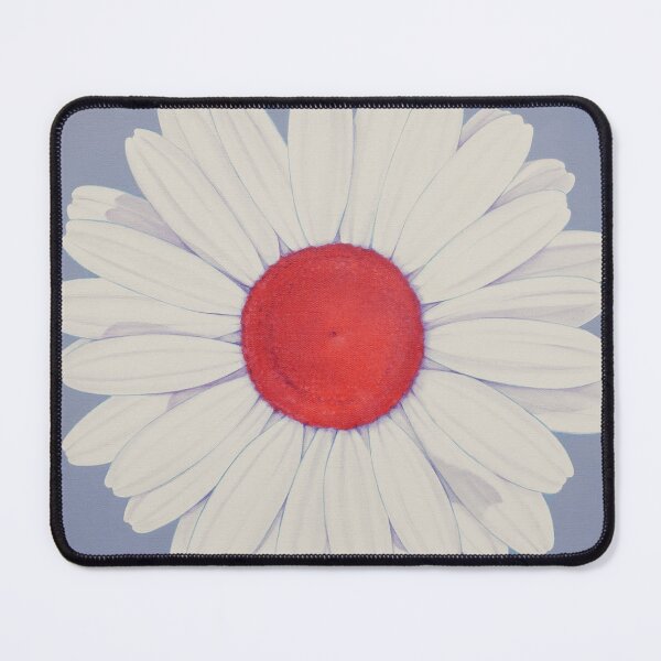 Item preview, White Flower with Red Center designed and sold by Vince Mcindoe.