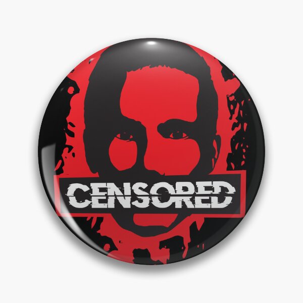 Item preview, Free Speech Censored Man designed and sold by DOODL.
