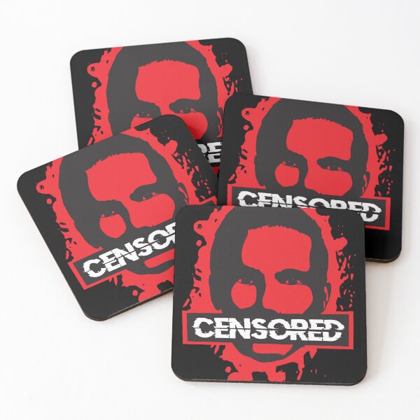 Item preview, Free Speech Censored Man designed and sold by DOODL.
