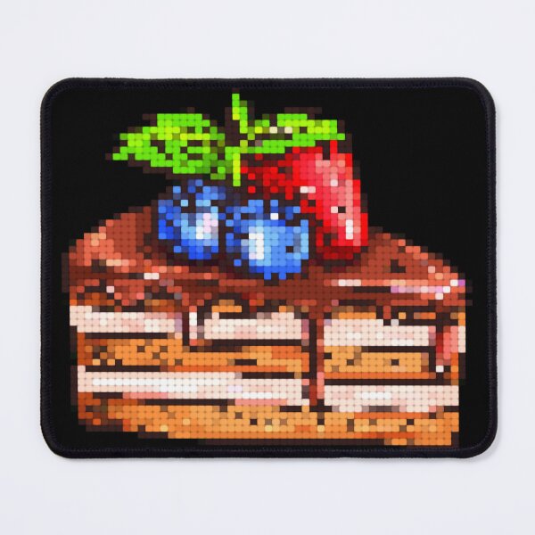 Item preview, Cheesecake Pixel Art - Pixel Piece of Cake designed and sold by ramazis.