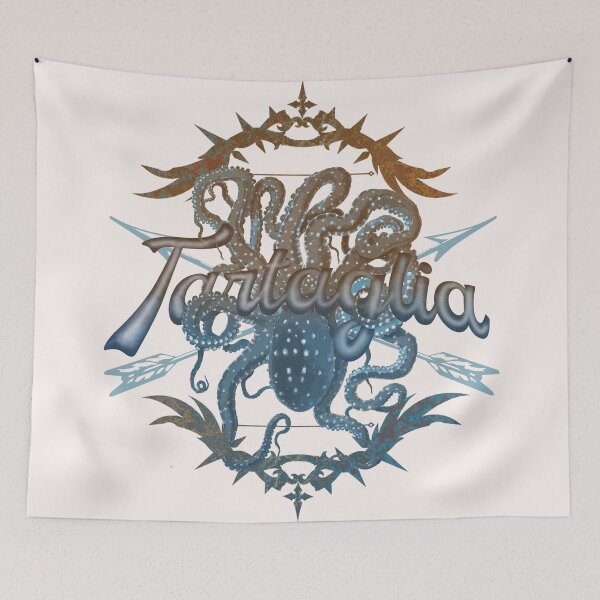 Item preview, Tartaglia retro design - Genshin Impact designed and sold by LokittyLevi.