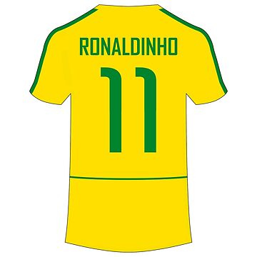 Ronaldinho classic Brazil jersey