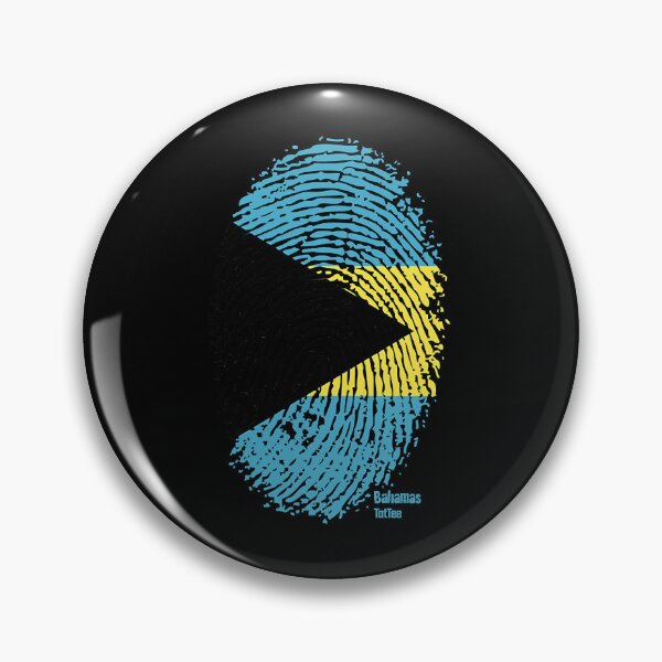 Item preview, Bahamas Flag on Thumbprint T-Shirt designed and sold by dragunztlo.