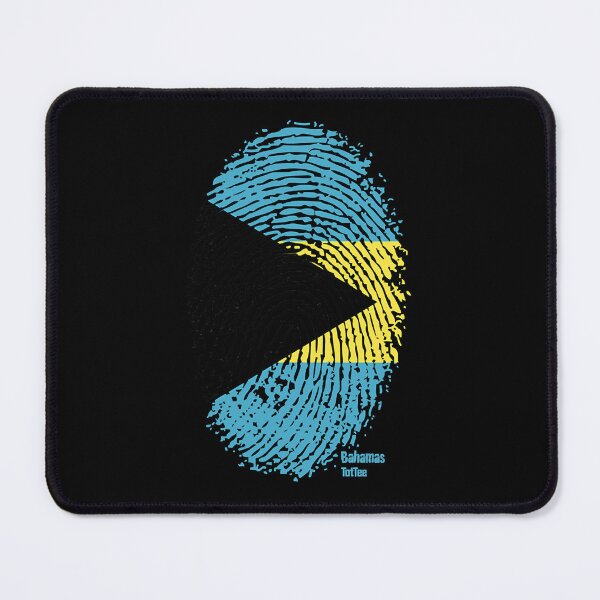 Item preview, Bahamas Flag on Thumbprint T-Shirt designed and sold by dragunztlo.