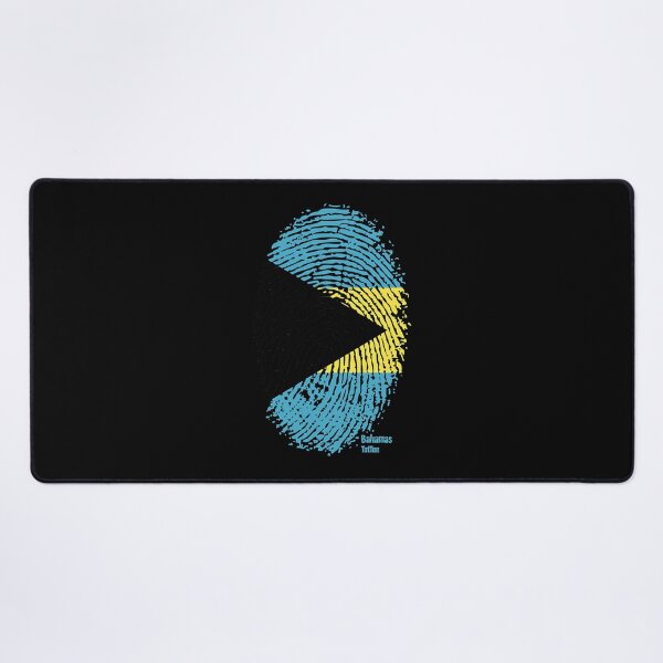 Item preview, Bahamas Flag on Thumbprint T-Shirt designed and sold by dragunztlo.