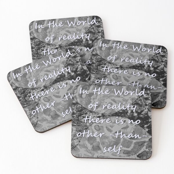 Item preview, In the world of reality there is no other than self, inscriptions, letters abcdef, great thinkers designed and sold by NessArtByEwa.