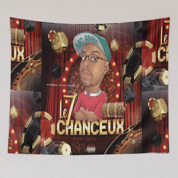 Item preview, Mc Arabic - Le 7 Chanceux (Art Work) designed and sold by Brazz Official.