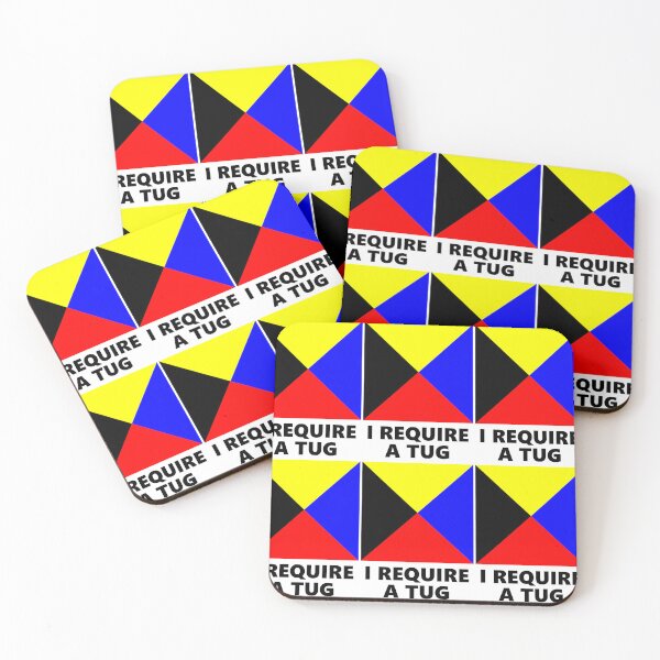 Item preview, Z Flag - I Require a Tug designed and sold by PB-and-awesome.
