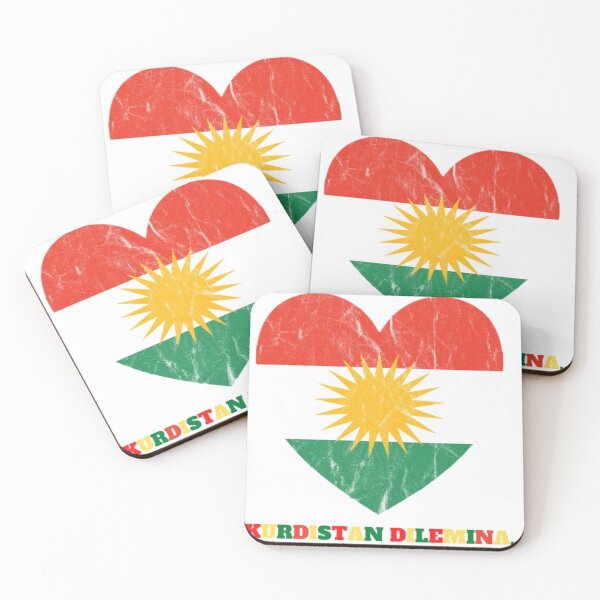 Item preview, Kurdistan is my heart flag designed and sold by KurdishShops.