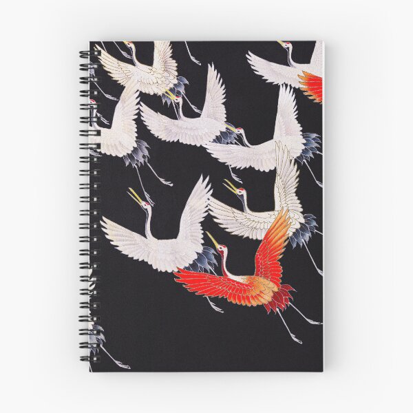 Item preview, Furisode with a Myriad of Flying Cranes (1910–1920)  designed and sold by kimmary0.