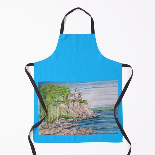 Item preview, Clifftop lighthouse water colour designed and sold by Izzy83.