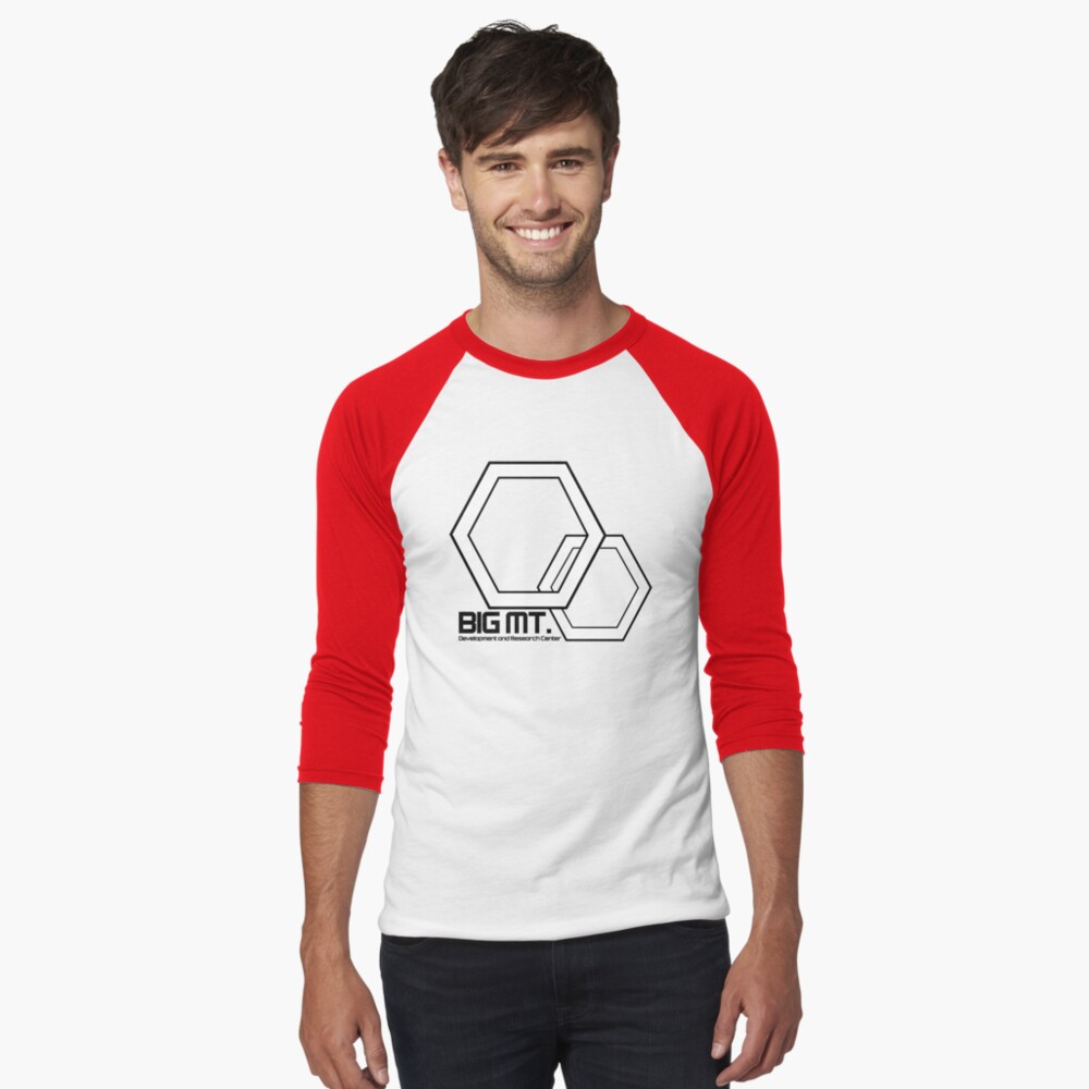 Vista previa del artículo con la obra «Camiseta ¾ estilo béisbol», diseñado y vendido por ScriblrCrearTs.