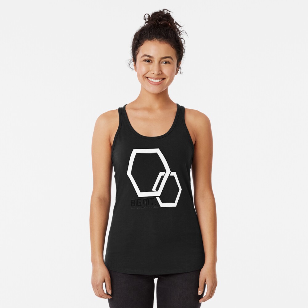 Vista previa del artículo con la obra «Camiseta con espalda nadadora», diseñado y vendido por ScriblrCrearTs.