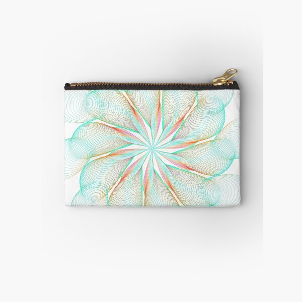 Item preview, Abstract geometric shape  - rotating elements of lines and circles. Vector illustration. designed and sold by Skaska.