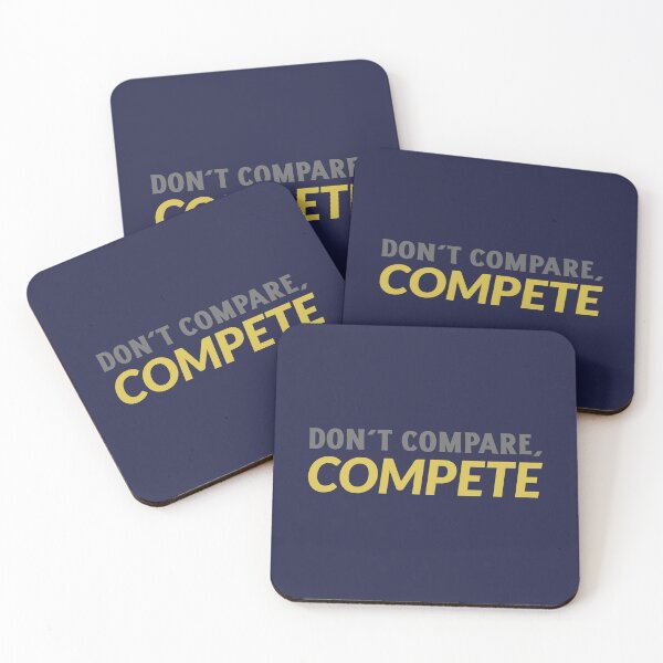 Item preview, Don't Compare, Compete designed and sold by CrazeeTeez.