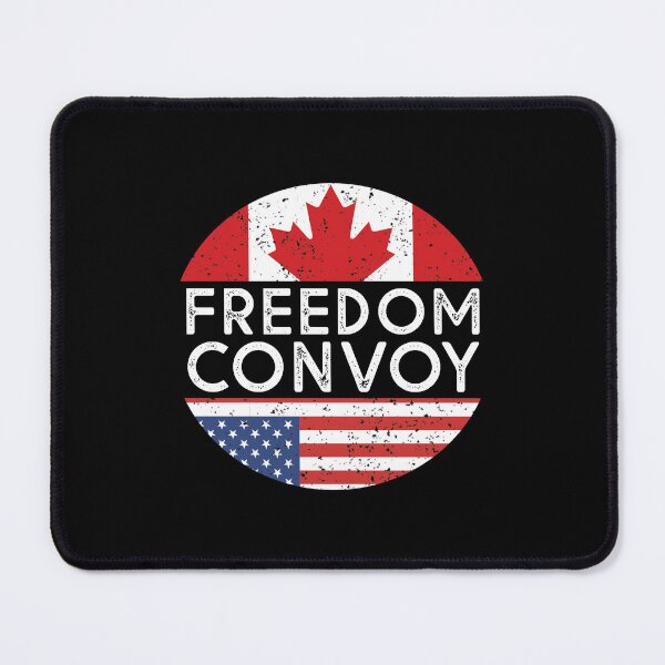 Item preview, Freedom Convoy 2022 In Support of Truckers Mandate Freedom designed and sold by happy gift art.