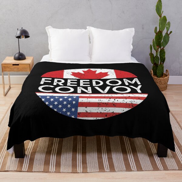 Item preview, Freedom Convoy 2022 In Support of Truckers Mandate Freedom designed and sold by happy gift art.