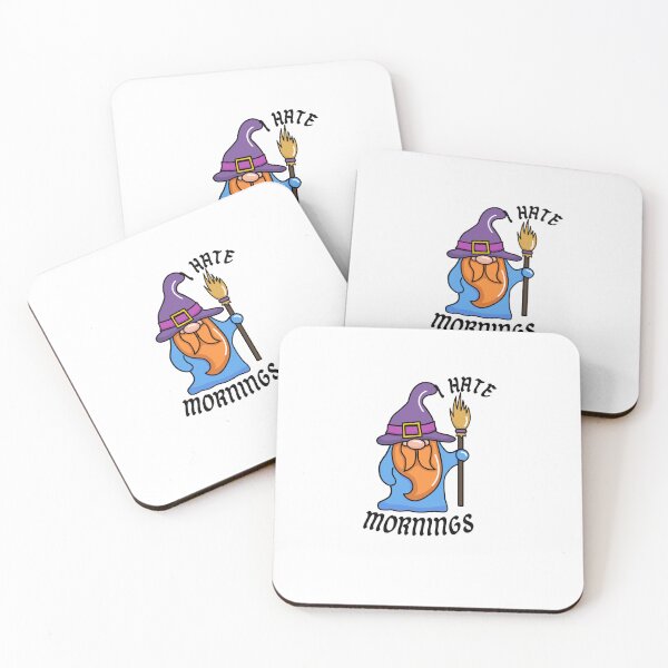 Item preview, I hate mornings funny Dwarfs,funny drawfs messi,I Hate Morning People designed and sold by PrixSympa.