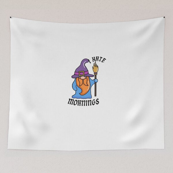 Item preview, I hate mornings funny Dwarfs,funny drawfs messi,I Hate Morning People designed and sold by PrixSympa.