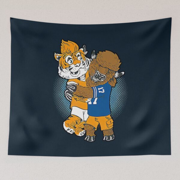 Item preview, Buffalo bills vs Bengals cartoon    designed and sold by NYEssentialss.