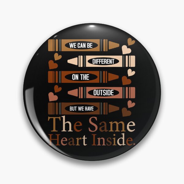 Item preview, Black History Month - The Same Heart Inside T-Shirt designed and sold by dragunztlo.