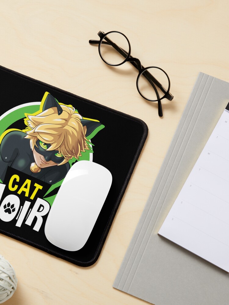 Miraculous Ladybug - Cat Noir Badge Mouse Pad for Sale by MiraculousStore