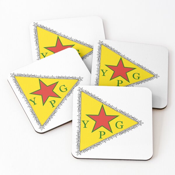 Item preview, YPG flag decorated designed and sold by KurdishShops.