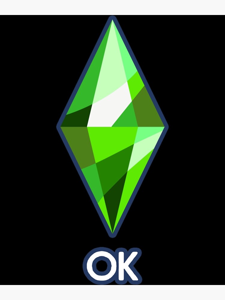 The Sims 4 Ok Loading Screen V2 Poster By Rodgersjack Redbubble